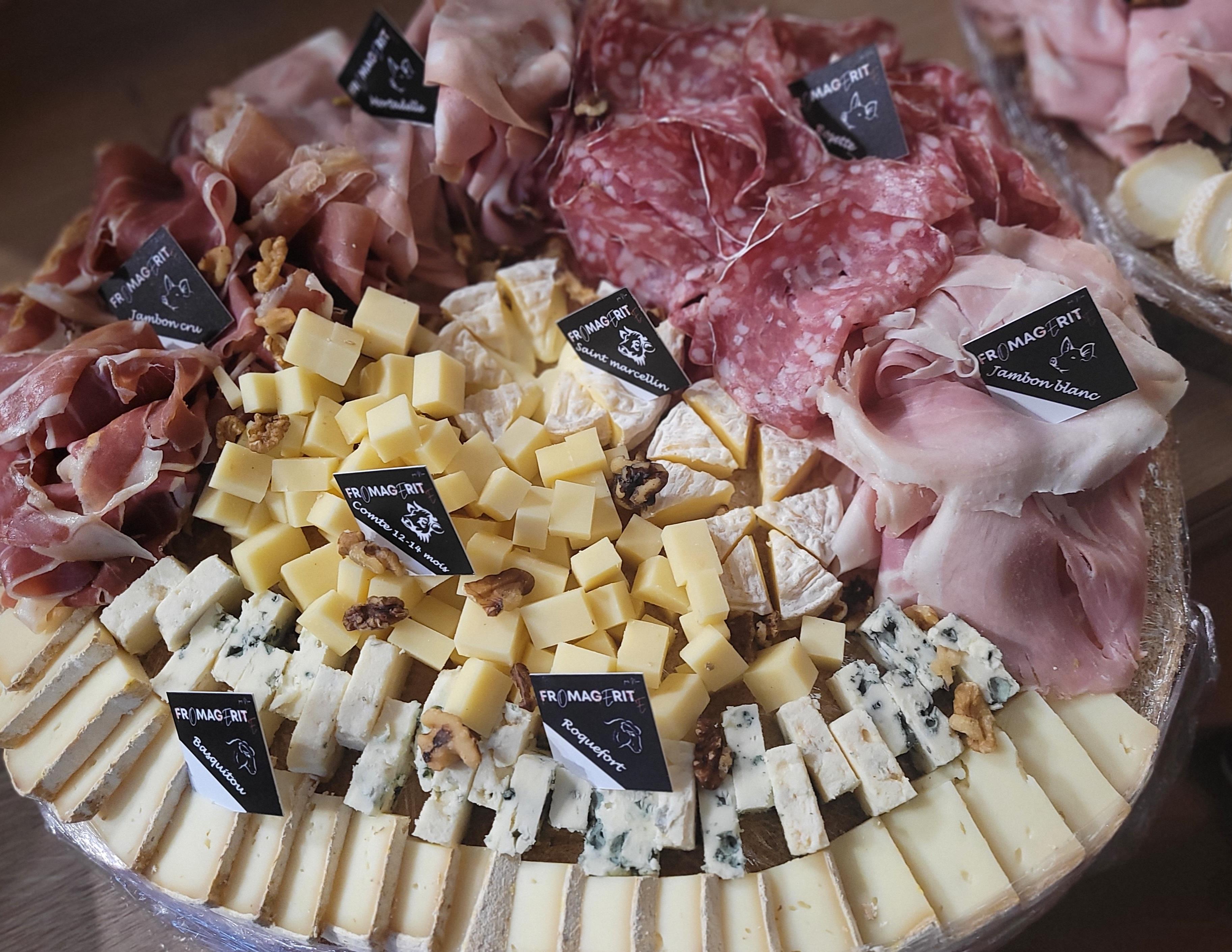 Formule Tonneau Charcuterie/fromage